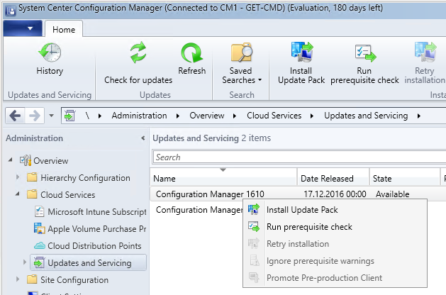 sccm force update check